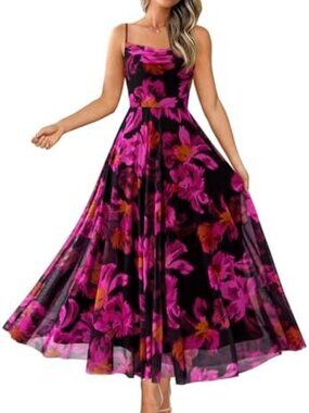 BTFBM Women Summer Maxi Dresses Elegant Wedding Guest Dress